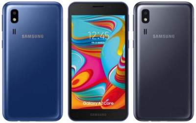 Анонсирован сверхдешевый смартфон Samsung Galaxy A2 Core