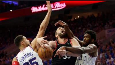 НБА: «Филадельфия» вышла вперед в серии с «Торонто»