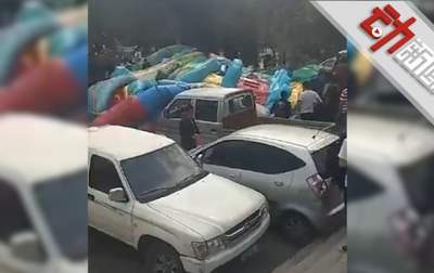 Торнадо опрокинул батут с детьми в Китае, есть погибшие