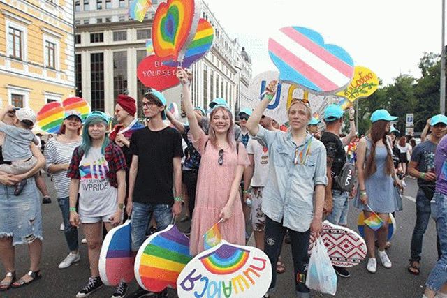 В Киеве прошел Марш равенства в поддержку ЛГБТ-сообщества