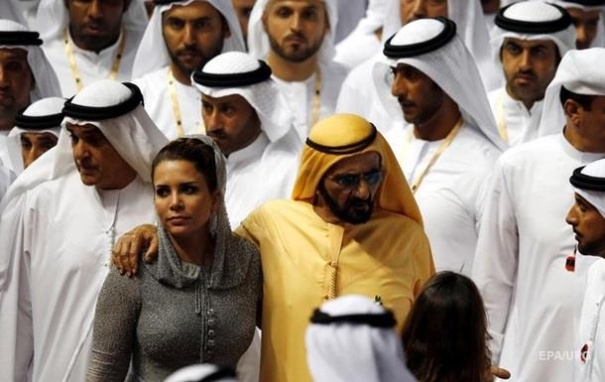 От эмира Дубая сбежала жена с детьми и  миллионами