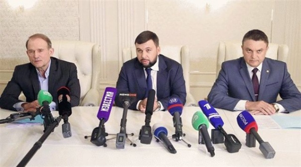 Зеленский отреагировал на встречу Медведчука с главарями «ДНР» и «ЛНР»