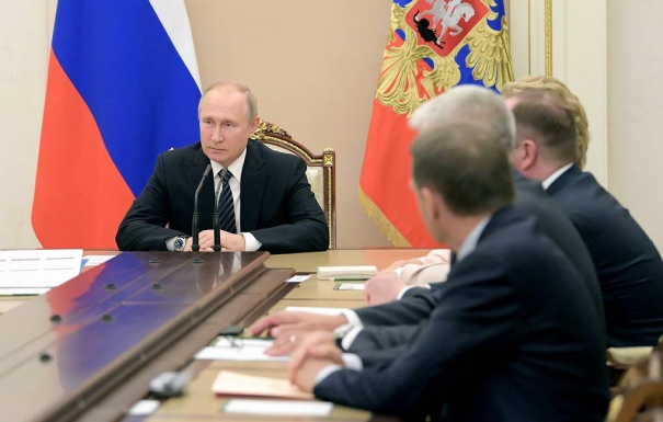 Путин обсудил на Совбезе РФ договоренности с Зеленским