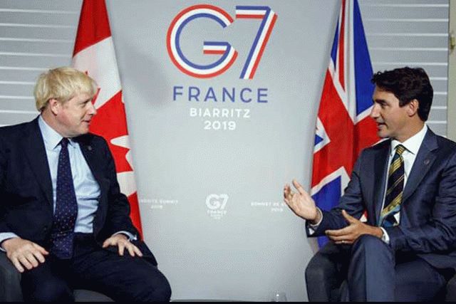 Трюдо поддержал позицию Украины на саммите G7