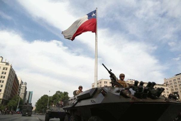 В столице Чили миллион человек вышли на акцию протеста