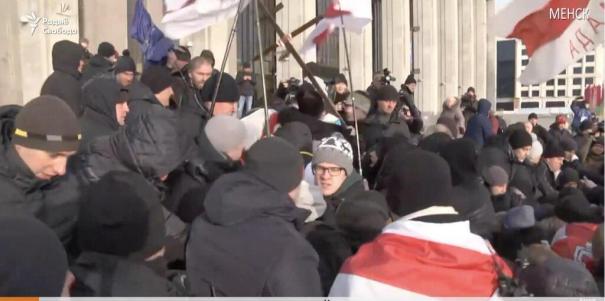 В Беларуси проходит массовый протест против интеграции с Россией