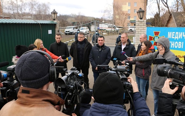 Секретарь СНБО Данилов в Новых Санжарах рассказал о зачинщиках беспорядков