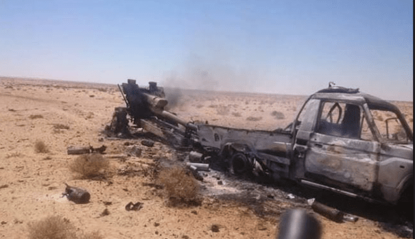 Турки разгромили бронетехнику ЧВК Вагнера в Ливии