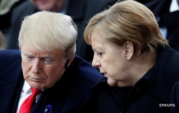 Трамп и Меркель поспорили из-за Северного потока-2