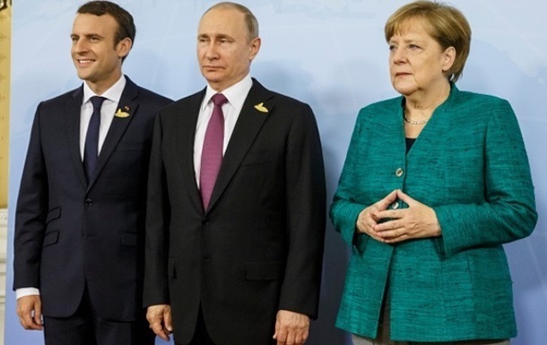 Путин рассказал Меркель и Макрону о своем плане по Донбассу