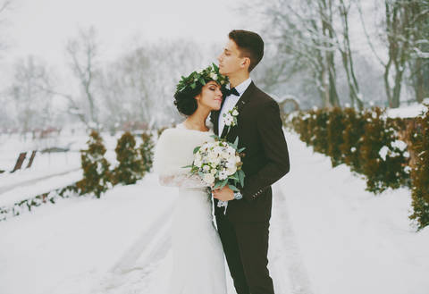 Свадьба в зимний период: тонкости и нюансы